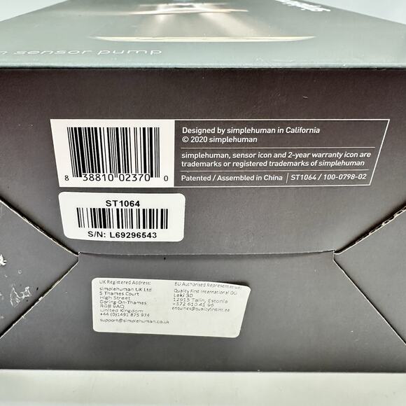 Simplehuman Rose Gold 10oz. Touch-Free Foam Sensor Dispenser w/Mandarin Orange - Picture 5 of 5